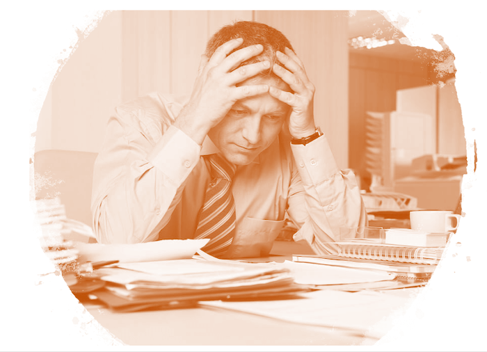 Businessmsan Worried About Profits